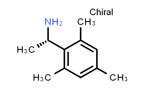 CAS No. 20050-17-3, Benzenemethanamine, α,2,4,6-tetramethyl-, (αS)-