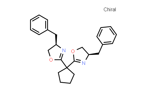 CAS No. 2005443-99-0, (4R,4'R)-2,2'-Cyclopentylidenebis[4,5-dihydro-4-(phenylmethyl)oxazole]