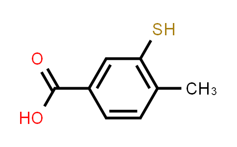 CAS No. 200720-35-0, 3-Mercapto-4-methylbenzoic acid
