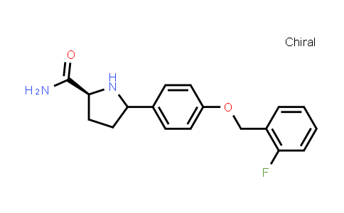 CAS No. 2007907-06-2, (2S)-5-(4-((2-Fluorobenzyl)oxy)phenyl)pyrrolidine-2-carboxamide