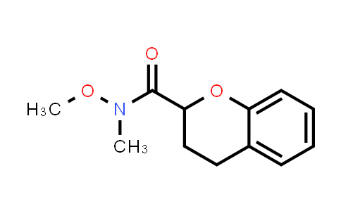 CAS No. 2007908-54-3, N-methoxy-N-methylchroman-2-carboxamide