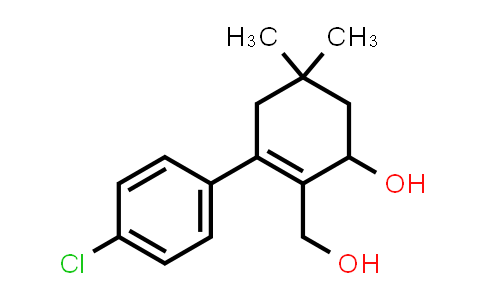 CAS No. 2007909-41-1, 1-Cyclohexene-1-methanol, 2-(4-chlorophenyl)-6-hydroxy-4,4-dimethyl-