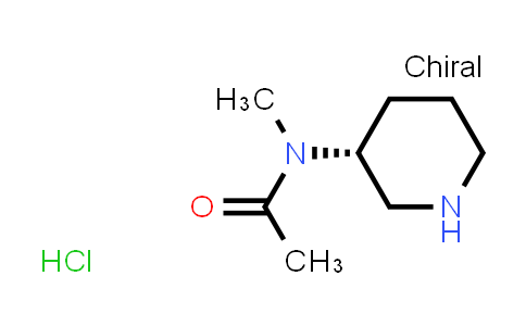 CAS No. 2007909-72-8, N-Methyl-N-[(3R)-piperidin-3-yl]acetamide hydrochloride