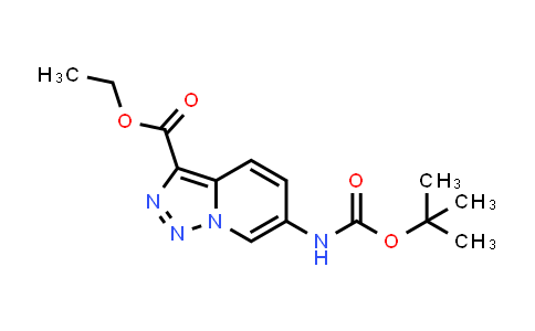 CAS No. 2007909-99-9, [1,2,3]Triazolo[1,5-a]pyridine-3-carboxylic acid, 6-[[(1,1-dimethylethoxy)carbonyl]amino]-, ethyl ester