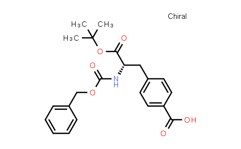 CAS No. 2007910-08-7, (S)-4-(2-(((Benzyloxy)carbonyl)amino)-3-(tert-butoxy)-3-oxopropyl)benzoic acid