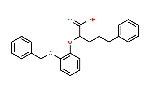 CAS No. 2007915-55-9, Benzenepentanoic acid, α-[2-(phenylmethoxy)phenoxy]-