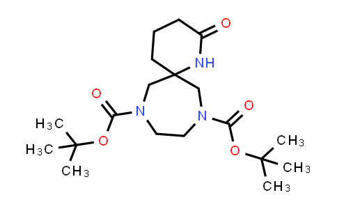 CAS No. 2007916-04-1, di-tert-Butyl 2-oxo-1,8,11-triazaspiro[5.6]dodecane-8,11-dicarboxylate