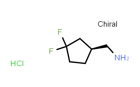 CAS No. 2007916-16-5, [(1S)-3,3-difluorocyclopentyl]methanamine hydrochloride