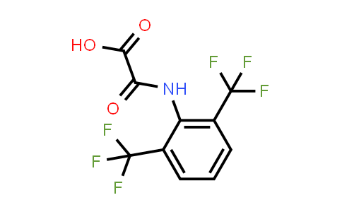 CAS No. 2007916-44-9, 2-((2,6-bis(trifluoromethyl)phenyl)amino)-2-oxoacetic acid