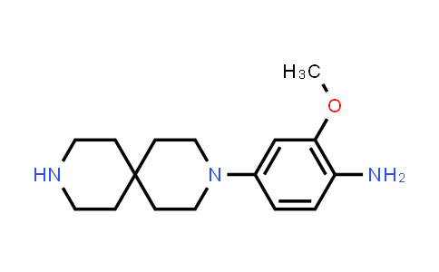 CAS No. 2007917-26-0, 4-{3,9-Diazaspiro[5.5]undecan-3-yl}-2-methoxyaniline