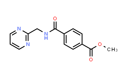 CAS No. 2007917-30-6, methyl 4-((pyrimidin-2-ylmethyl)carbamoyl)benzoate
