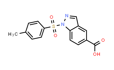 CAS No. 2007917-31-7, 1-tosyl-1H-indazole-5-carboxylic acid