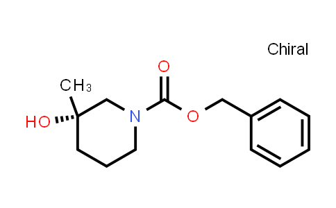 CAS No. 2007919-21-1, Benzyl (3S)-3-hydroxy-3-methylpiperidine-1-carboxylate