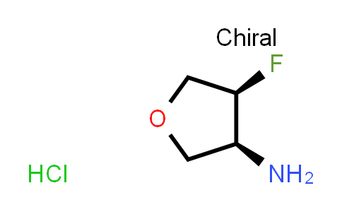 CAS No. 2007919-31-3, rel-(3S,4S)-4-Fluorotetrahydrofuran-3-amine hydrochloride