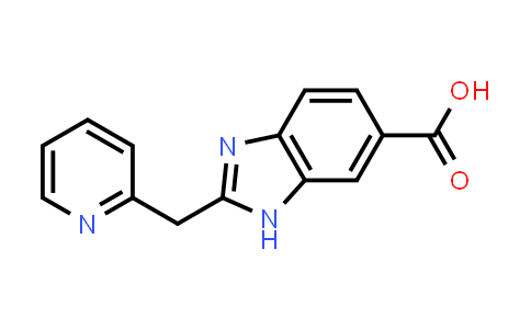 CAS No. 2007919-45-9, 2-(pyridin-2-ylmethyl)-1H-benzo[d]imidazole-6-carboxylic acid