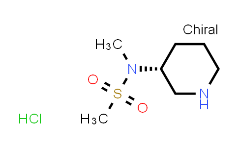 CAS No. 2007919-47-1, N-Methyl-N-[(3R)-piperidin-3-yl]methanesulfonamide hydrochloride