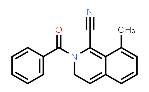 MC537660 | 2007919-60-8 | 2-benzoyl-8-methyl-2,3-dihydroisoquinoline-1-carbonitrile
