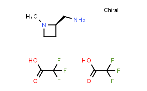 CAS No. 2007919-70-0, [(2R)-1-Methylazetidin-2-yl]methanamine; bis(trifluoroacetic acid)