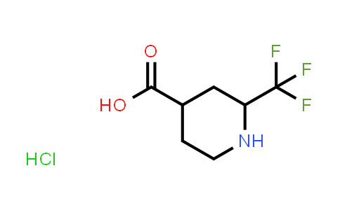 CAS No. 2007919-93-7, 2-(Trifluoromethyl)piperidine-4-carboxylic acid hydrochloride