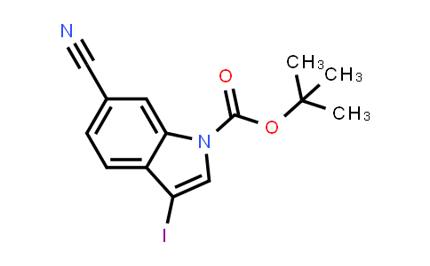 CAS No. 2007920-44-5, tert-Butyl 6-cyano-3-iodo-1H-indole-1-carboxylate