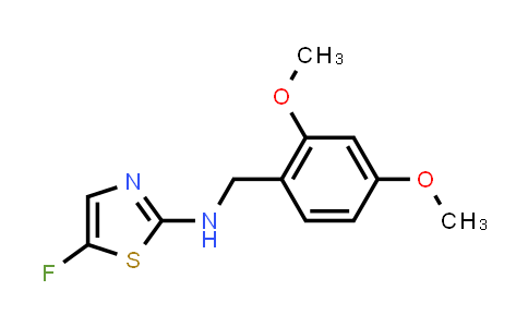 CAS No. 2007920-92-3, N-(2,4-Dimethoxybenzyl)-5-fluorothiazol-2-amine