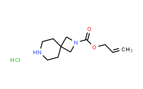 CAS No. 2007921-06-2, 2,7-Diazaspiro[3.5]nonane-2-carboxylic acid, 2-propen-1-yl ester, hydrochloride (1:1)