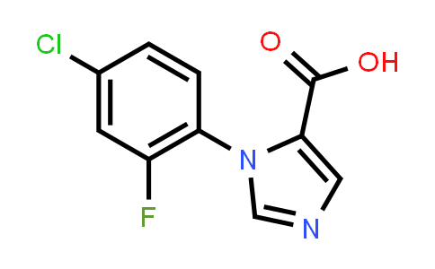 CAS No. 2007921-08-4, 1-(4-chloro-2-fluorophenyl)-1H-imidazole-5-carboxylic acid