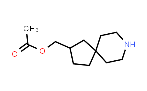 CAS No. 2007921-09-5, 8-Azaspiro[4.5]decan-2-ylmethyl acetate