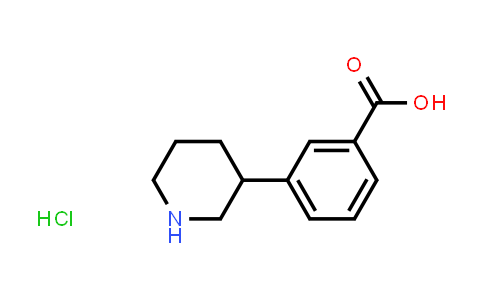 CAS No. 2007921-14-2, 3-(Piperidin-3-yl)benzoic acid hydrochloride