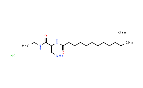CAS No. 2007921-23-3, Dodecanamide, N-[(1S)-1-(aminomethyl)-2-(ethylamino)-2-oxoethyl]-, hydrochloride (1:1)