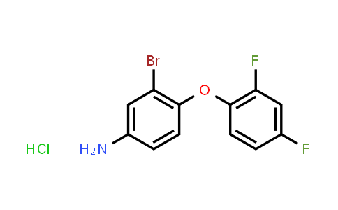2007921-24-4 | 3-Bromo-4-(2,4-difluorophenoxy)aniline hydrochloride