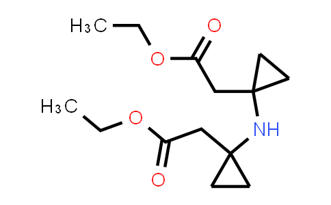 CAS No. 2007924-94-7, Ethyl 2-(1-{[1-(2-ethoxy-2-oxoethyl)cyclopropyl]amino}cyclopropyl)acetate