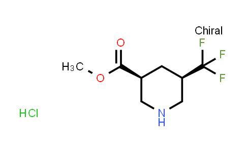 CAS No. 2007924-97-0, Methyl cis-5-(trifluoromethyl)piperidine-3-carboxylate hydrochloride