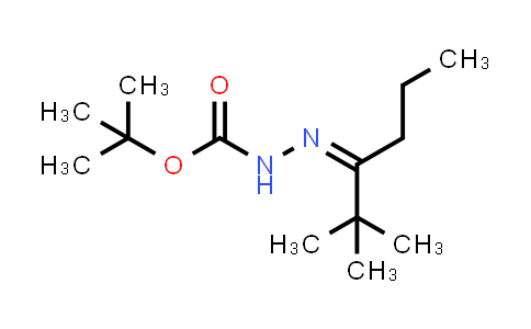 CAS No. 2007931-00-0, (Z)-tert-Butyl 2-(2,2-dimethylhexan-3-ylidene)hydrazinecarboxylate