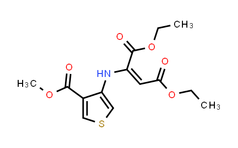 CAS No. 2007931-02-2, 2-Butenedioic acid, 2-[[4-(methoxycarbonyl)-3-thienyl]amino]-, 1,4-diethyl ester