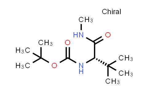 CAS No. 200865-04-9, Carbamic acid, [2,2-dimethyl-1-[(methylamino)carbonyl]propyl]-, 1,1-dimethylethyl ester, (S)-