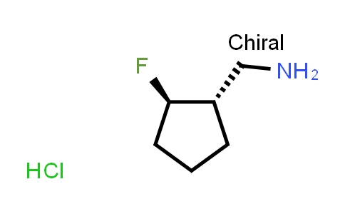 CAS No. 2008714-53-0, ((1S,2R)-2-Fluorocyclopentyl)methanamine hydrochloride