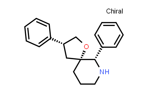 CAS No. 200954-85-4, 1-Oxa-7-azaspiro[4.5]decane, 3,6-diphenyl-, (3R,5R,6S)-