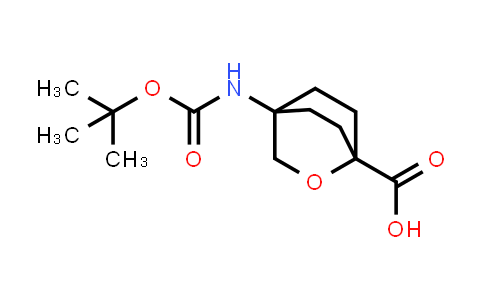 CAS No. 2010218-26-3, 4-((tert-Butoxycarbonyl)amino)-2-oxabicyclo[2.2.2]octane-1-carboxylic acid