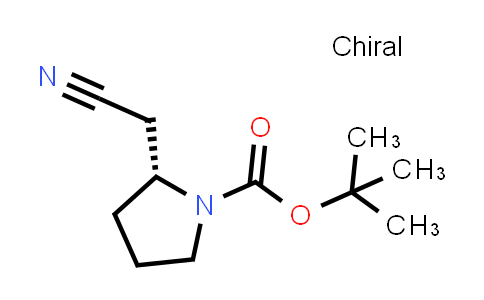 CAS No. 201039-13-6, (R)-tert-Butyl 2-(cyanomethyl)pyrrolidine-1-carboxylate