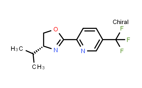 CAS No. 2010973-00-7, (R)-4-Isopropyl-2-(5-(trifluoromethyl)pyridin-2-yl)-4,5-dihydrooxazole