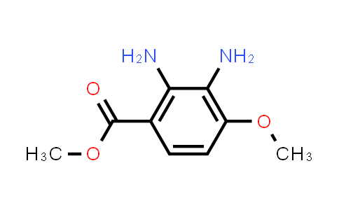 CAS No. 201287-70-9, Benzoic acid, 2,3-diamino-4-methoxy-, methyl ester