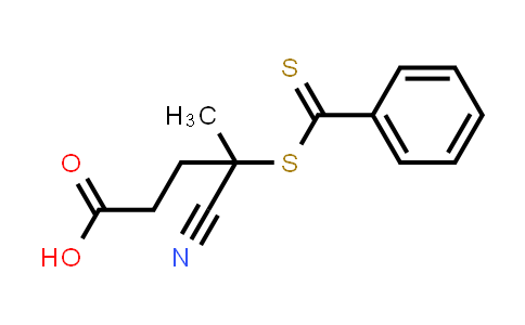CAS No. 201611-92-9, 4-Cyano-4-((phenylcarbonothioyl)thio)pentanoic acid