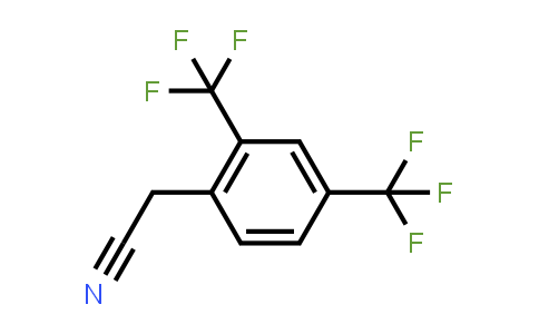CAS No. 201789-28-8, 2-(2,4-Bis(trifluoromethyl)phenyl)acetonitrile