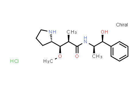 CAS No. 2019182-02-4, (2R,3R)-N-((1S,2R)-1-hydroxy-1-phenylpropan-2-yl)-3-methoxy-2-methyl-3-((S)-pyrrolidin-2-yl)propanamide (hydrochloride)