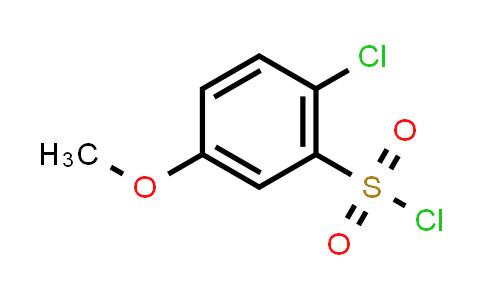 CAS No. 201935-41-3, 2-Chloro-5-methoxybenzenesulfonyl chloride