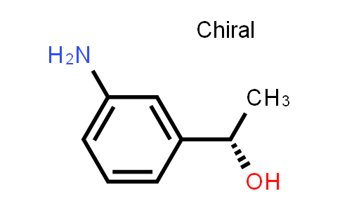CAS No. 201939-72-2, (S)-1-(3-Aminophenyl)ethan-1-ol