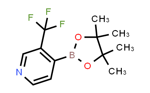 CAS No. 2020070-33-9, Pyridine, 4-(4,4,5,5-tetramethyl-1,3,2-dioxaborolan-2-yl)-3-(trifluoromethyl)-