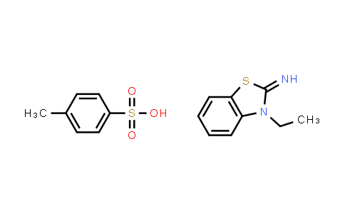 CAS No. 202192-95-8, 3-Ethylbenzo[d]thiazol-2(3H)-imine 4-methylbenzenesulfonate