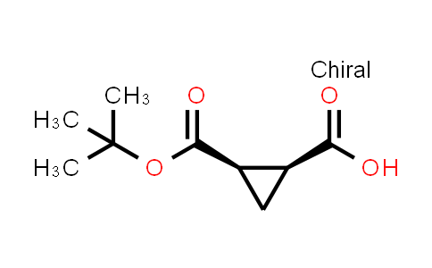 MC537917 | 202212-68-8 | (1S,2R)-rel-2-[(tert-Butoxy)carbonyl]cyclopropane-1-carboxylic acid